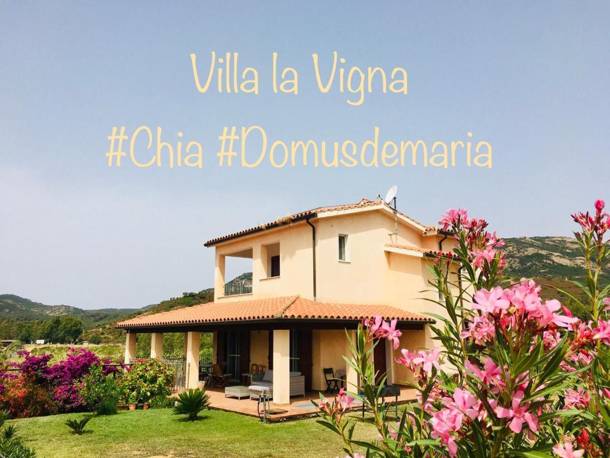 Villa La Vigna Domus De Maria Exterior foto